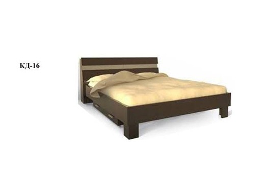 Кровать двуспальная КД-16
