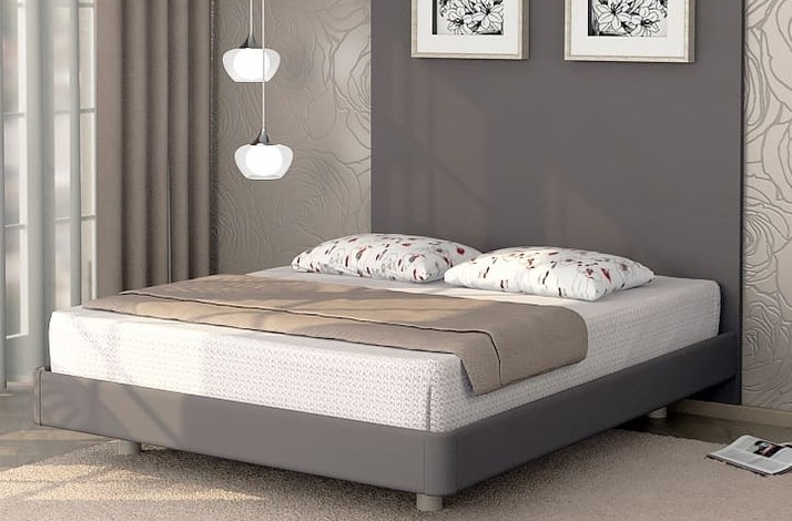 Кровать из экокожи КН-309