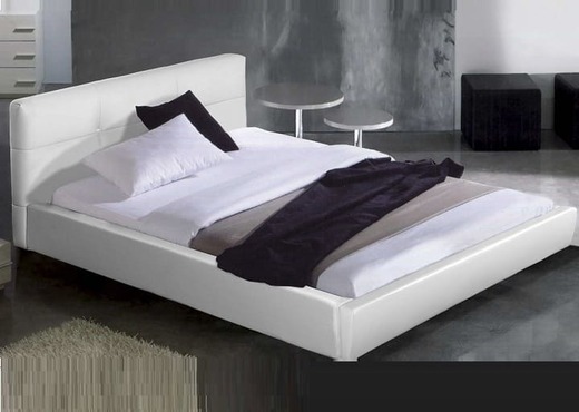 Кровать из экокожи КН-314
