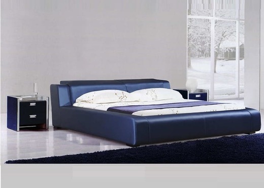 Кровать из экокожи КН-315